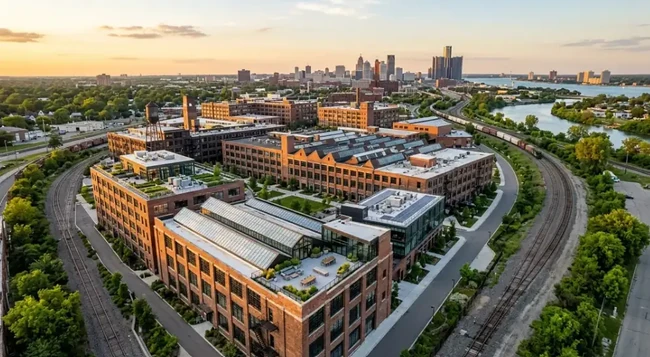 Featured image for Why Detroit Businesses Are Embracing Adaptive Reuse Spaces
